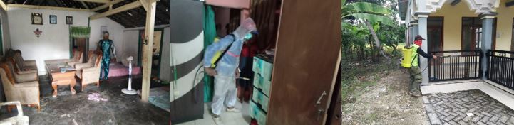 GENCARKAN PENYEMPROTAN DISINFEKTAN UNTUK MELAWAN CORONA